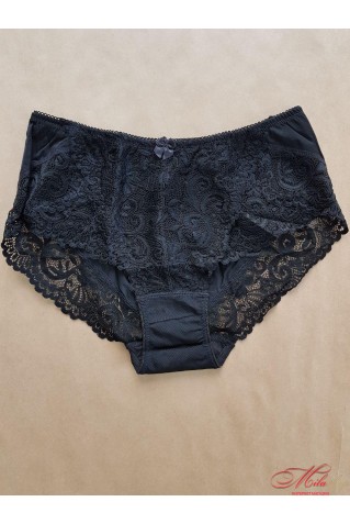 Мереживні трусики сліпи Lanny Mode 55004 чорні